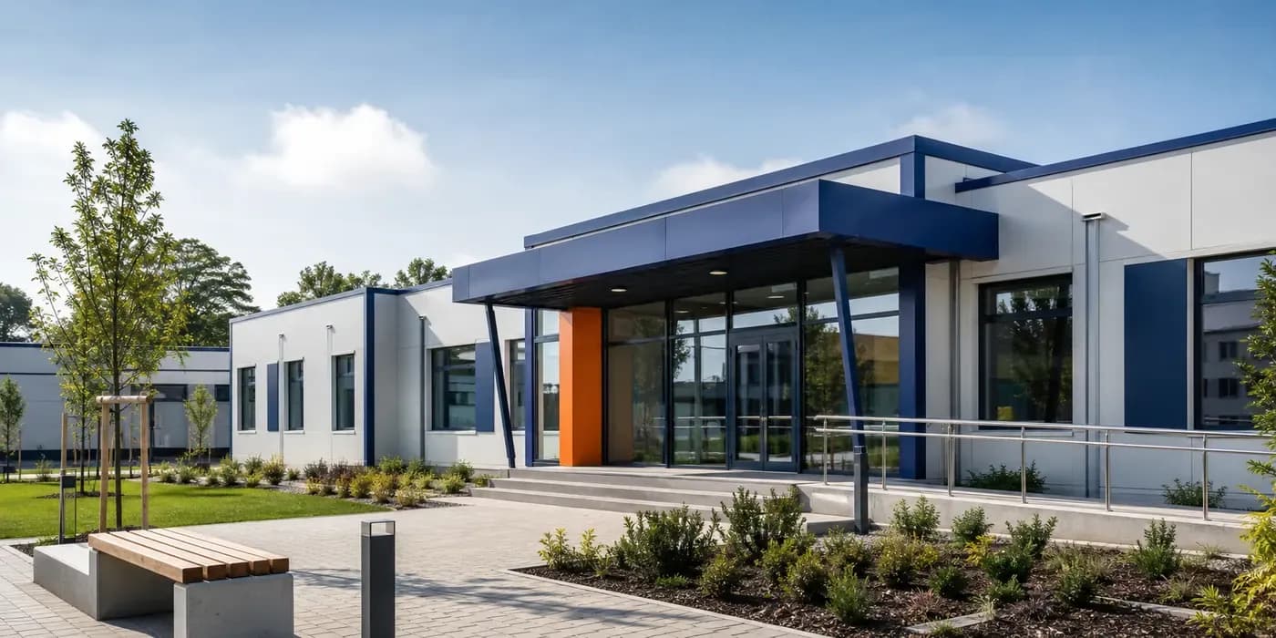 Bâtiment préfabriqué Karmod modèle bureaux 200 m²