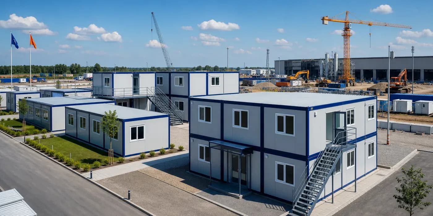Bloc sanitaire collectif Karmod de 9 m²
